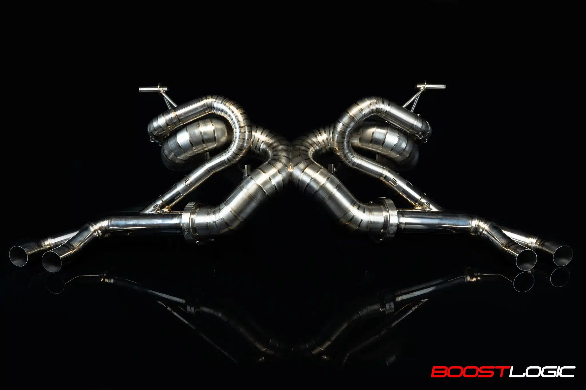 Boost Logic Titanium Exhaust for 2016-2019 Audi R8