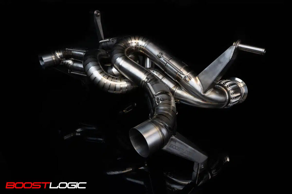 Boost Logic Huracan Performante, EVO, STO, Sterrato, Technica Titanium exhaust