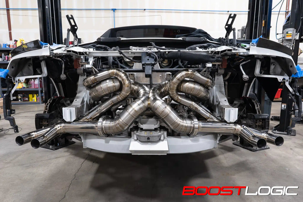 Boost Logic Titanium Exhaust for 2016-2019 Audi R8
