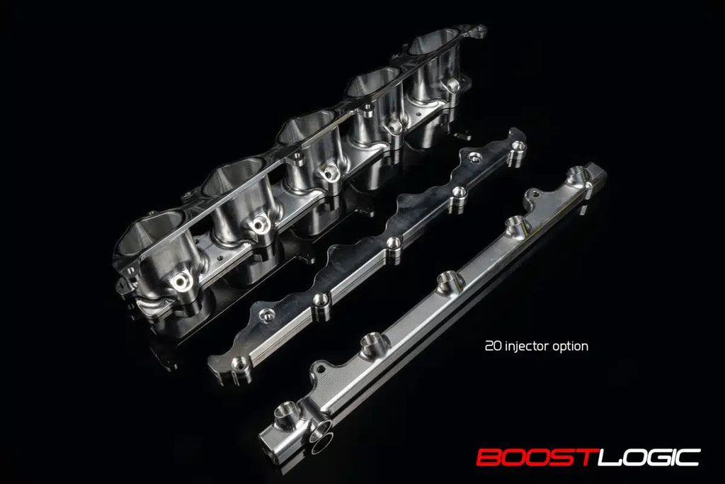 Boost Logic Audi R8/Lamborghini Huracan Billet and Carbon Fiber Intake Manifold
