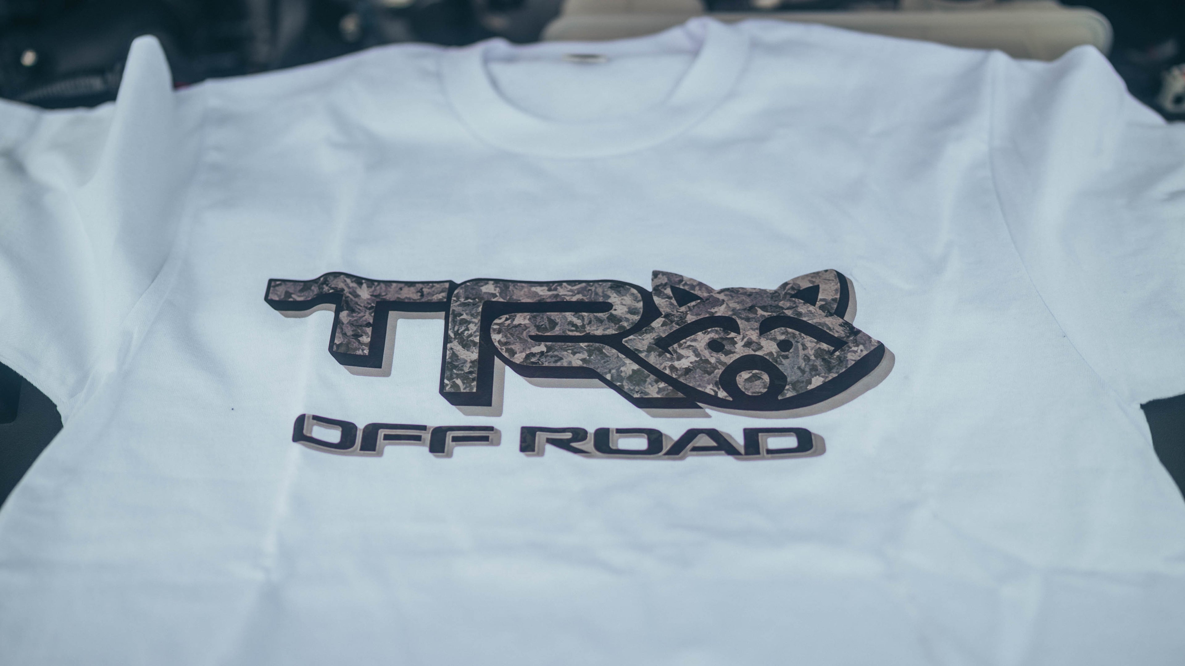 FAF OFF-ROAD TRD T-SHIRT IN WHITE