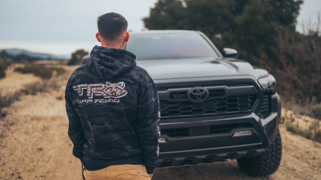 FAF OFF-ROAD TRD BLACK CAMOUFLAGE HOODIE